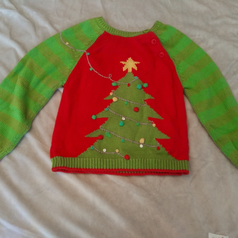 2T Christmas Tree Sweater